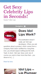 Mobile Screenshot of cushy-lips.com